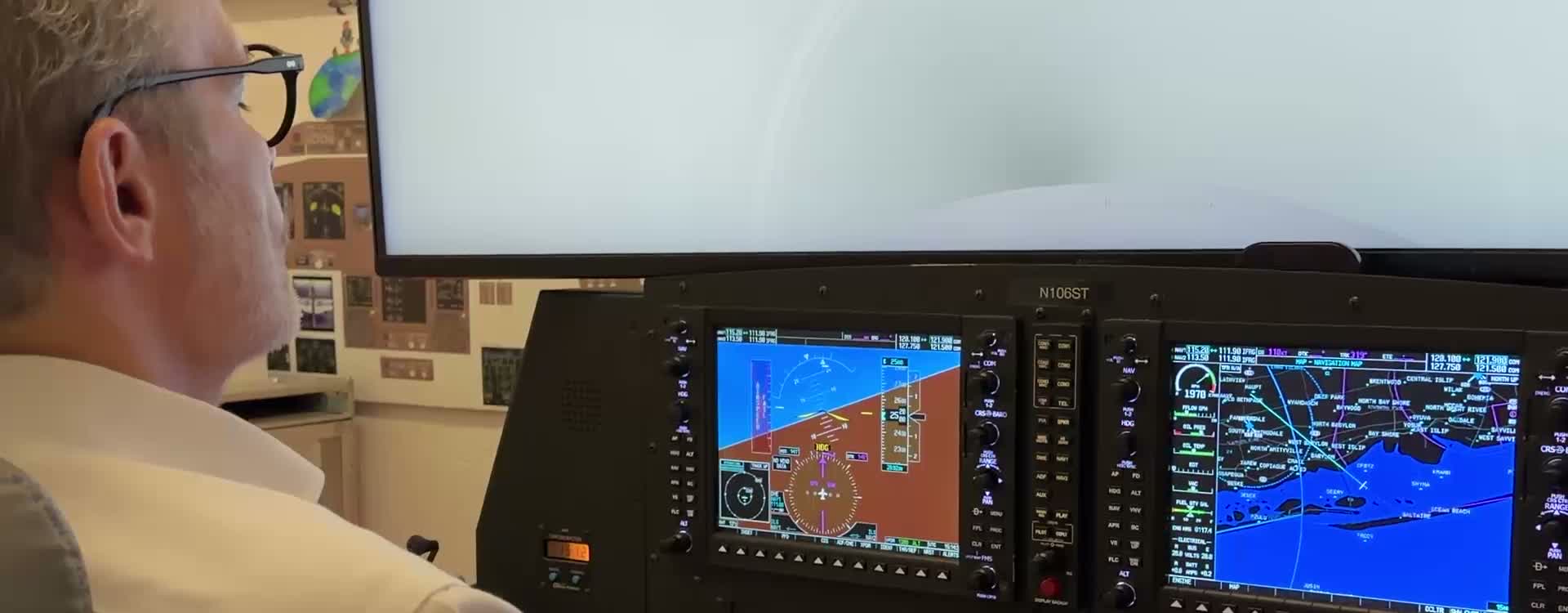 Instrument rating training in IMC conditions