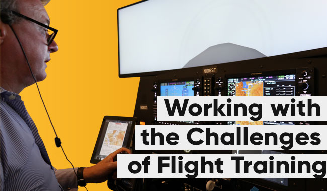 Student pilot in cockpit working through flight training challenges with certified flight instructor, learning complex aircraft systems, radio communications, and flight maneuvers while managing training costs and time commitments for private pilot license certification in New York