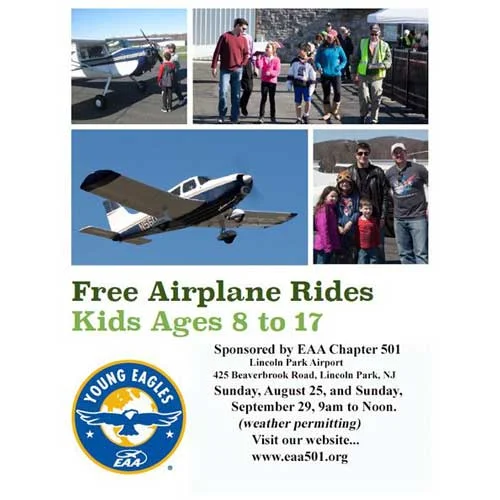 Youth Aviation Program - Free airplane rides for kids ages 8-17